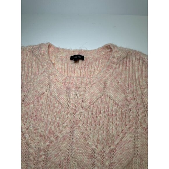Talbots Women’s Sweater Pink Crew Neck Long Sleeve Pullover Size XL - Picture 2 of 7
